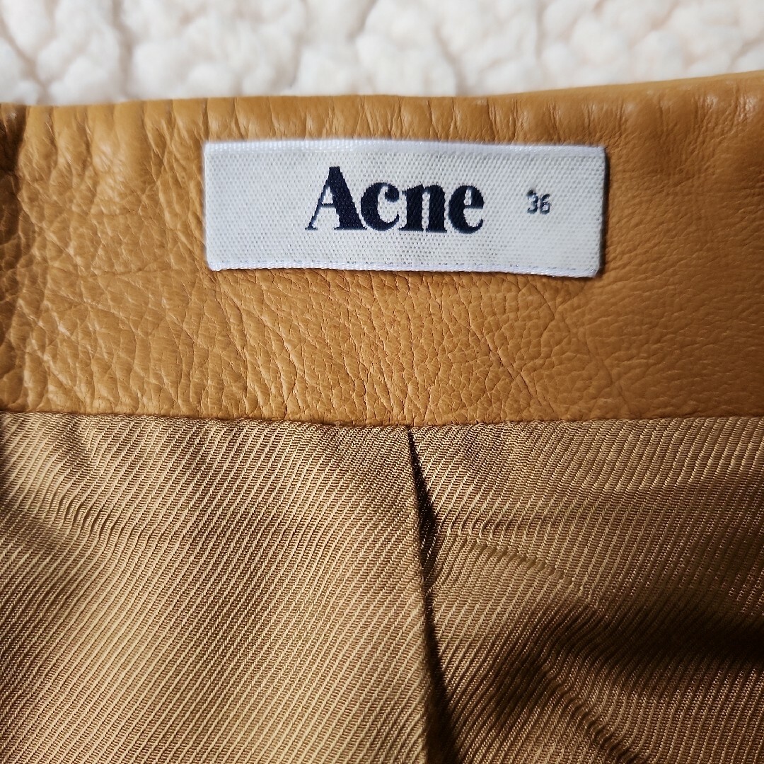 ACNE(アクネ)のレザーミニスカート レディースのスカート(ミニスカート)の商品写真