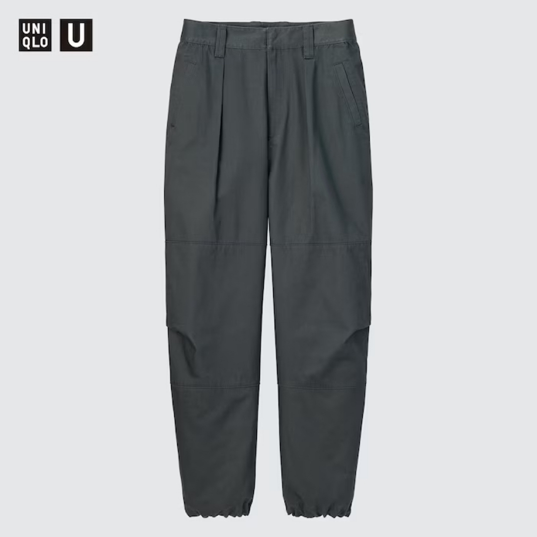 UNIQLO(ユニクロ)の【新品未使用】タックジョガーパンツ【23春夏】 レディースのパンツ(ワークパンツ/カーゴパンツ)の商品写真