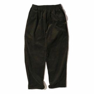 KEBOZ CORDUROY WIDE PANTS M.GREEN 新品未使用(チノパン)