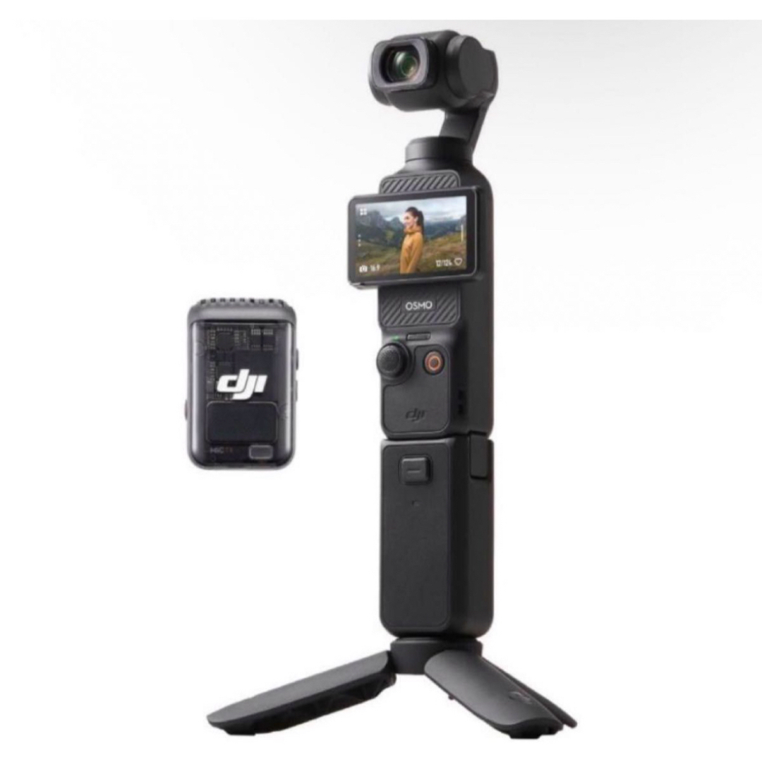 Inspire（DJI）(インスパイア)の【新品未使用】DJI Osmo Pocket 3 クリエイター コンボ スマホ/家電/カメラのカメラ(ビデオカメラ)の商品写真