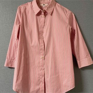 ユニクロ(UNIQLO)のUNIQLO ストライプシャツ(シャツ/ブラウス(長袖/七分))