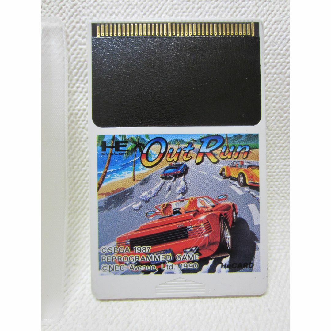 NEC(エヌイーシー)のPCエンジン　アウトラン　OutRun エンタメ/ホビーのゲームソフト/ゲーム機本体(家庭用ゲームソフト)の商品写真