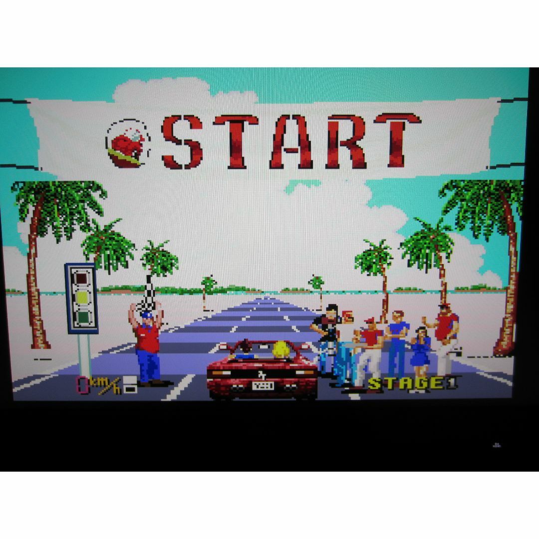 NEC(エヌイーシー)のPCエンジン　アウトラン　OutRun エンタメ/ホビーのゲームソフト/ゲーム機本体(家庭用ゲームソフト)の商品写真