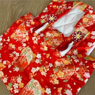 雛祭り　七五三　被布　三歳　女の子用 新品未使用(和服/着物)