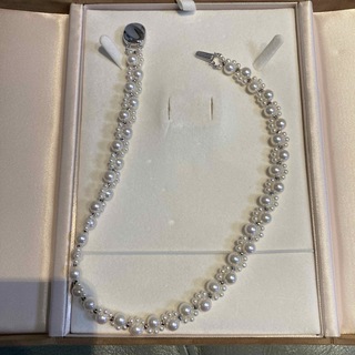 美品　大洋真珠　アコヤ貝　日本産　真珠　ネックレス　約6.5mm×約長さ42cm(ネックレス)