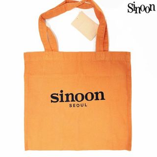 SINOON シヌーン LOGOTOTE フラッグシップストア島山限定 オレンジ(トートバッグ)