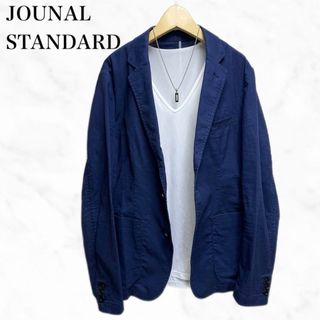 ジャーナルスタンダードレリューム(JOURNAL STANDARD relume)のJOURNAL STANDARD relume テーラードジャケット　青　ブルー(テーラードジャケット)