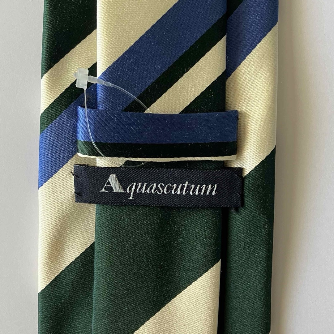 AQUA SCUTUM(アクアスキュータム)の【新品】アクアスキュータムAquascutum  ネクタイ※袋付き メンズのファッション小物(ネクタイ)の商品写真