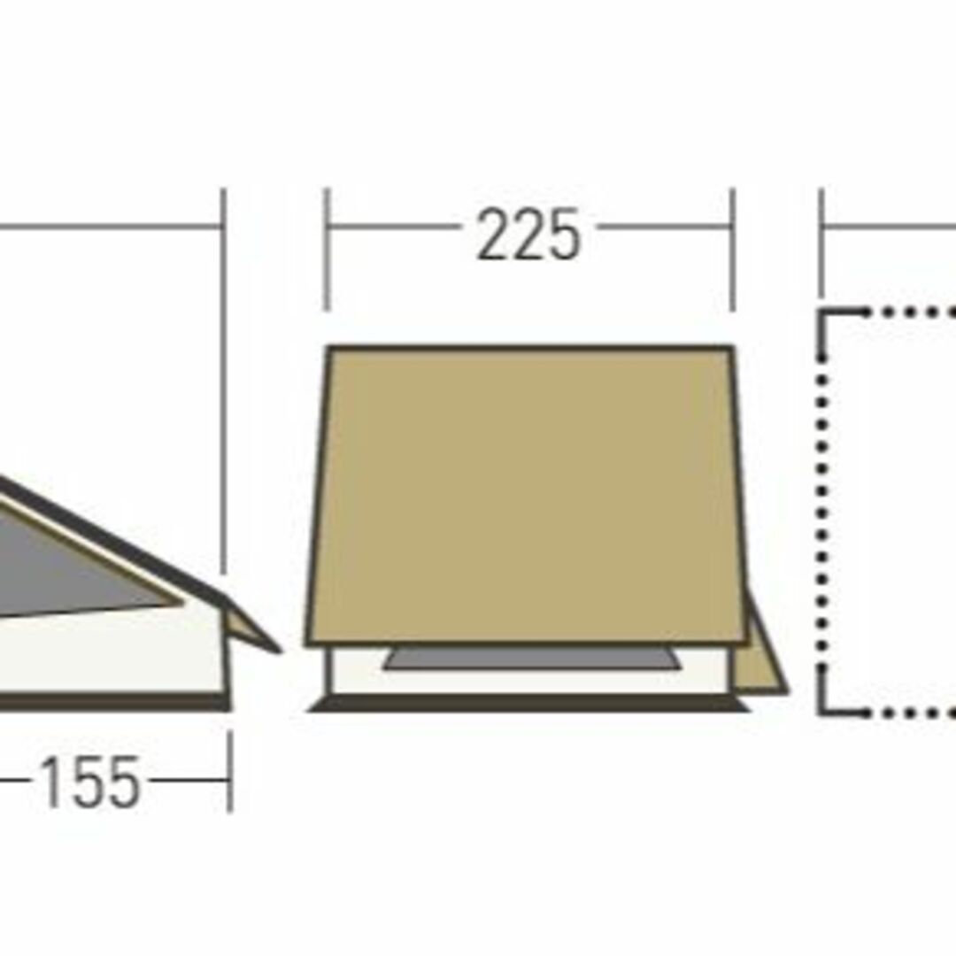 CAMPAL JAPAN(キャンパルジャパン)のオガワ　オーナーロッジ ヒュッテレーベン　2254　箱壊れ品　新品未使用 スポーツ/アウトドアのアウトドア(テント/タープ)の商品写真