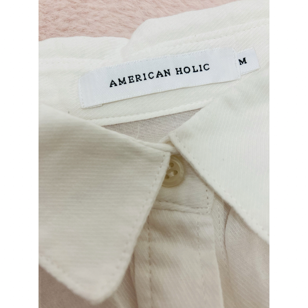 AMERICAN HOLIC(アメリカンホリック)のAMERICAN HOLIC カルゼソフトシャツ レディースのトップス(シャツ/ブラウス(長袖/七分))の商品写真