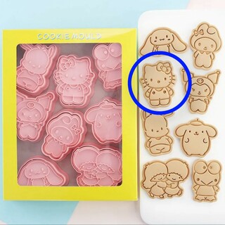 サンリオ クッキー型 抜き型 お菓子作り 型抜き  粘土遊び  キティ(調理道具/製菓道具)