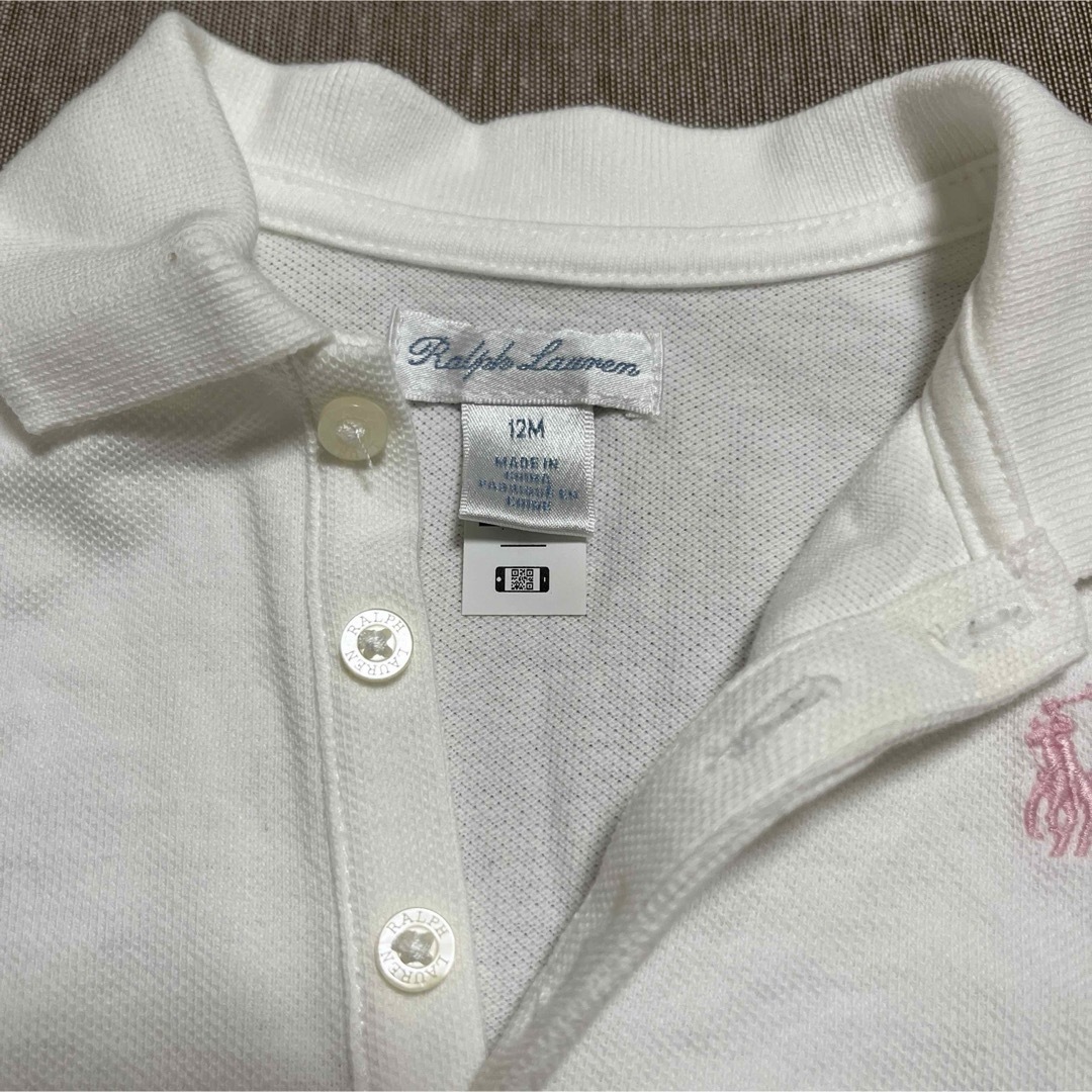 Ralph Lauren(ラルフローレン)のラルフローレン ベビー ポロシャツ キッズ/ベビー/マタニティのベビー服(~85cm)(シャツ/カットソー)の商品写真