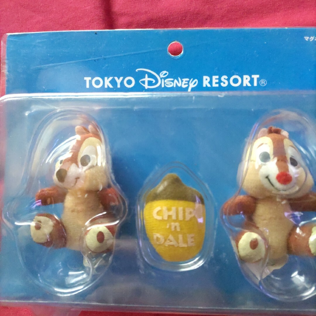 チップ&デール(チップアンドデール)の⭐️Disney⭐️チップ＆デール⭐️ぬいぐるみマグネット エンタメ/ホビーのおもちゃ/ぬいぐるみ(キャラクターグッズ)の商品写真