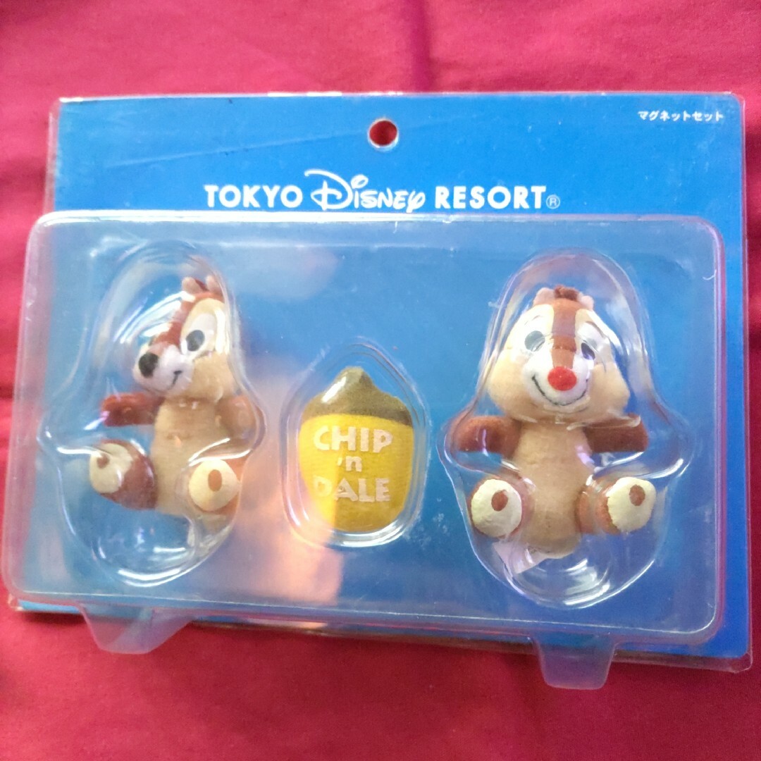 チップ&デール(チップアンドデール)の⭐️Disney⭐️チップ＆デール⭐️ぬいぐるみマグネット エンタメ/ホビーのおもちゃ/ぬいぐるみ(キャラクターグッズ)の商品写真