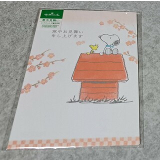 SNOOPY - スヌーピー寒中見舞いハガキ6枚入り