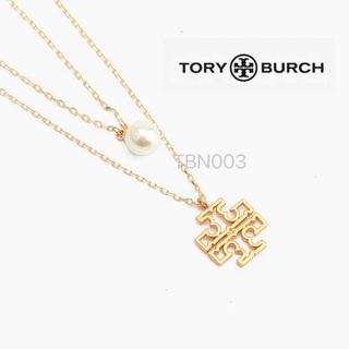 トリーバーチ(Tory Burch)のTBN003S4トリーバーチTory burch   2連パール　ネックレス(ネックレス)