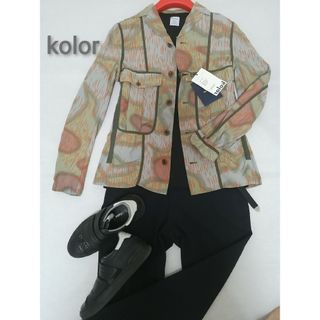 kolor - ★新品・メンズ★【kolor　カラー】コットンジャケット　サイズ1　ストレッチ