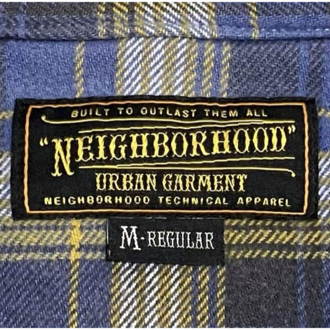 NEIGHBORHOOD(ネイバーフッド)のNEIGHBORHOOD　ネイバーフッド　ネルシャツ　総柄シャツ　チェック柄 メンズのトップス(シャツ)の商品写真