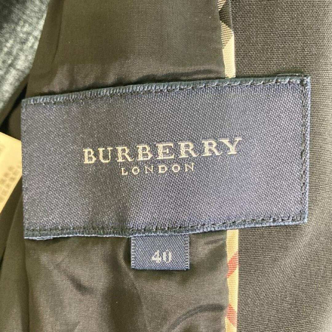 BURBERRY(バーバリー)の★BURBERRY  バーバリー ３ピースセットアップスーツ ブラック size40 /size38 レディースのフォーマル/ドレス(スーツ)の商品写真