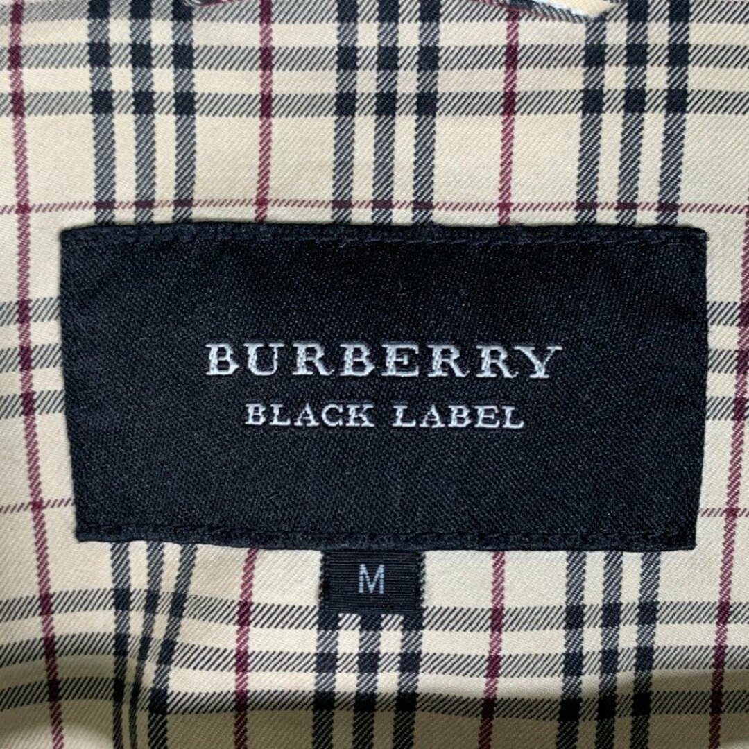 BURBERRY BLACK LABEL(バーバリーブラックレーベル)のBURBERRY BLACK LABEL バーバリーブラックレーベル デニム ダブルライダースジャケット インディゴ BMP17-216-28 Size M メンズのジャケット/アウター(その他)の商品写真