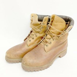 ティンバーランド(Timberland)の★Timberland ティンバーランド 黒タグ 革靴 レザーシューズ 編み上げ U7938 ブラウン size27cm(ブーツ)