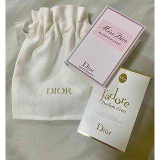 ディオール(Dior)のディオール　ジャドール／ミスディオールブルーミングブーケ　巾着ポーチ付き(香水(女性用))