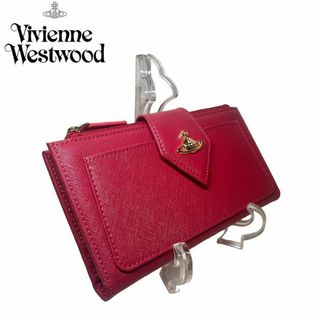 ヴィヴィアンウエストウッド(Vivienne Westwood)の✨新品✨ビビアンウエストウッド 長財布 ピーチ(財布)