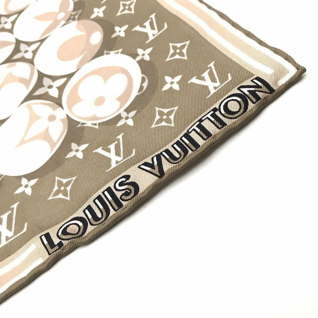 LOUIS VUITTON(ルイヴィトン)の【美品】ルイヴィトン カレ45 モノグラム マーブル スカーフ レディースのファッション小物(バンダナ/スカーフ)の商品写真