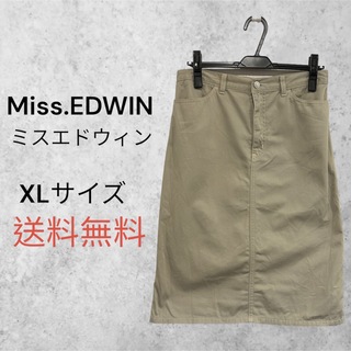 エドウィン(EDWIN)のMiss.EDWIN チノスカート(ひざ丈スカート)