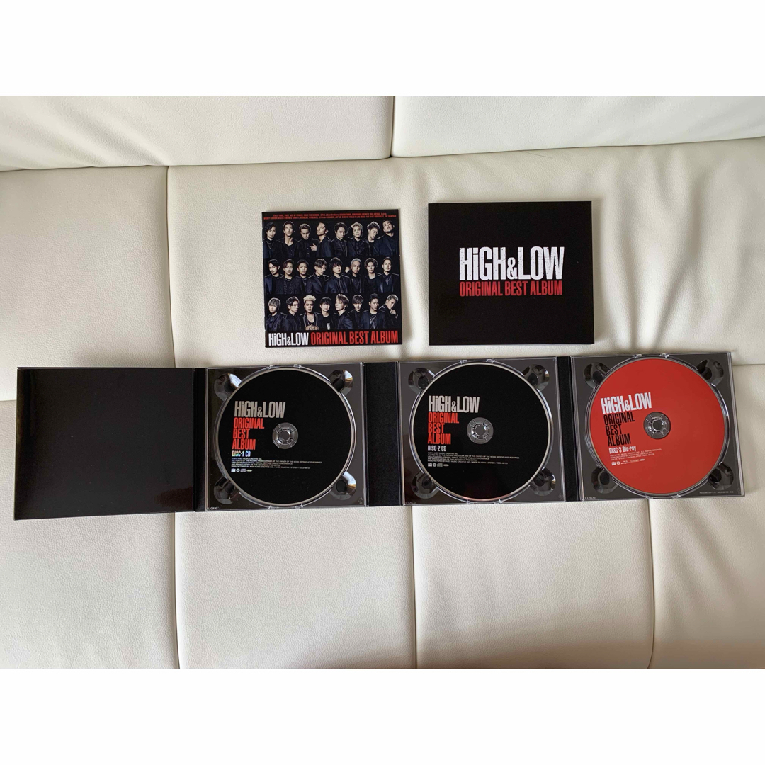 EXILE TRIBE(エグザイル トライブ)の【初回盤】HiGH & LOW BEST ALBUMとTHE LIVE 3DVD エンタメ/ホビーのDVD/ブルーレイ(ミュージック)の商品写真