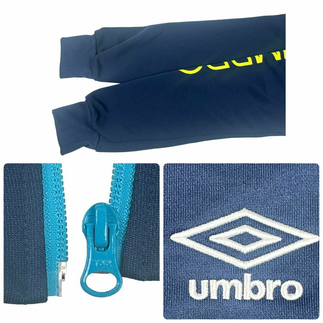 UMBRO(アンブロ)のumbro アンブロ レディースフーディー ジャージ M ネイビー スポーツ/アウトドアのランニング(ウェア)の商品写真