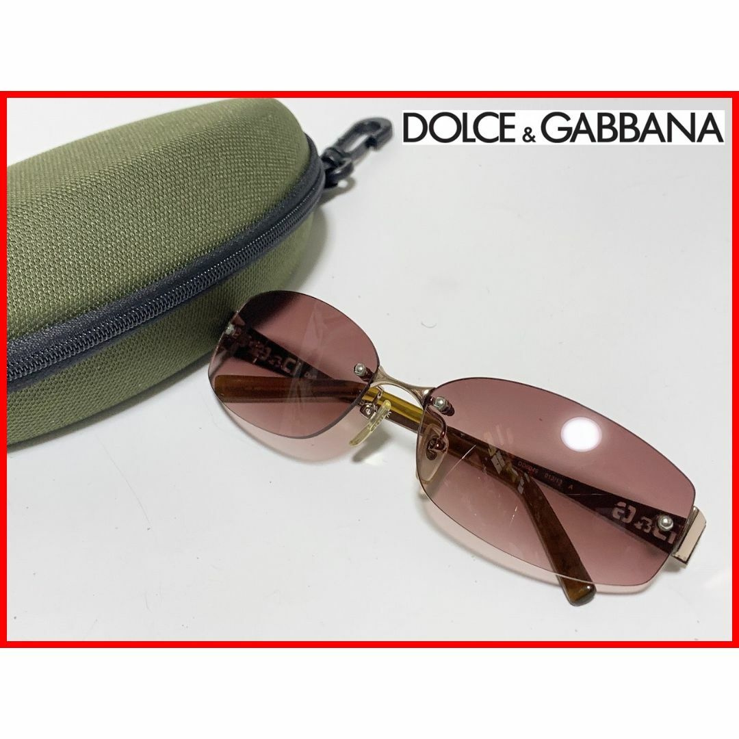 DOLCE&GABBANA(ドルチェアンドガッバーナ)のドルチェ&ガッバーナ サングラス ケース付 mtb レディースのファッション小物(サングラス/メガネ)の商品写真