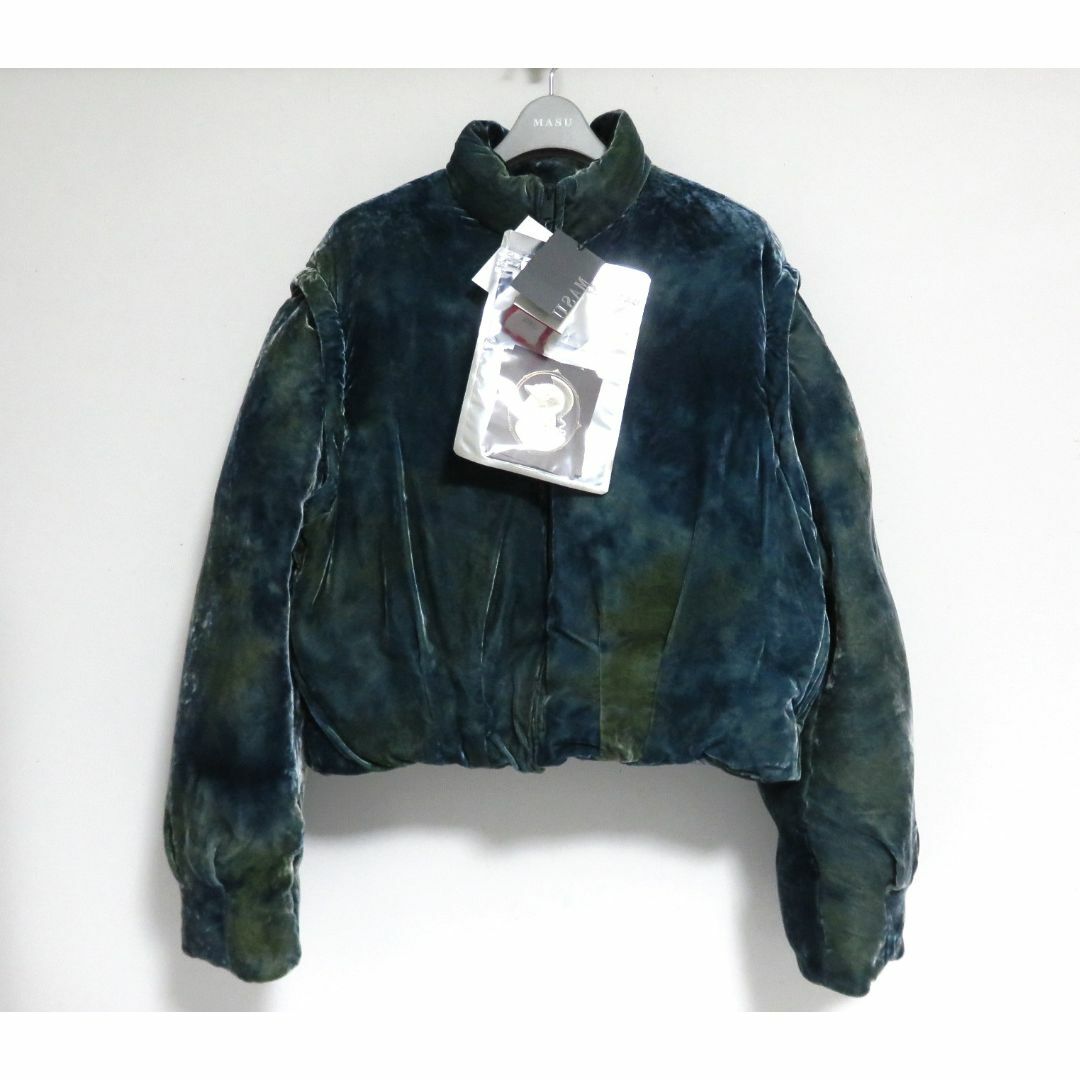 定価13.2万 新品 MASU VELVET PUFFER JACKET 48 メンズのジャケット/アウター(ダウンジャケット)の商品写真