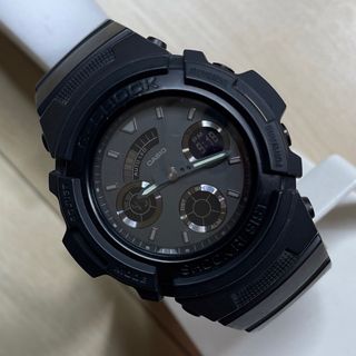 ジーショック(G-SHOCK)のCASIO G-SHOCK ALL BLACK ana-digital 腕時計(腕時計(アナログ))