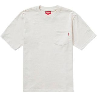 シュプリーム(Supreme)の未開封 XL Supreme S/S Pocket Tee H Natural(Tシャツ/カットソー(半袖/袖なし))