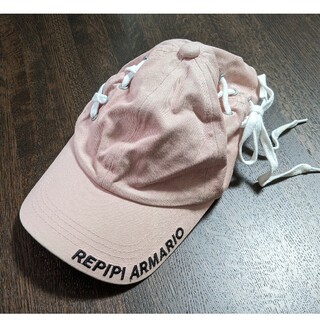 レピピアルマリオ(repipi armario)のsa119/ レピピアルマリオ サイドアミアゲ  キャップ 帽子(帽子)