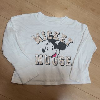 ギャップキッズ(GAP Kids)のくくく、クラシックなミッキーマウスのデザインがシブちぃ！サイズXS 11(Tシャツ/カットソー)