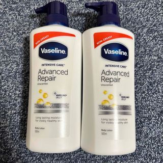 ヴァセリン(Vaseline)の新品 未使用 ヴァセリン アドバンスドリペア ボディローション 500ml 2本(ボディローション/ミルク)