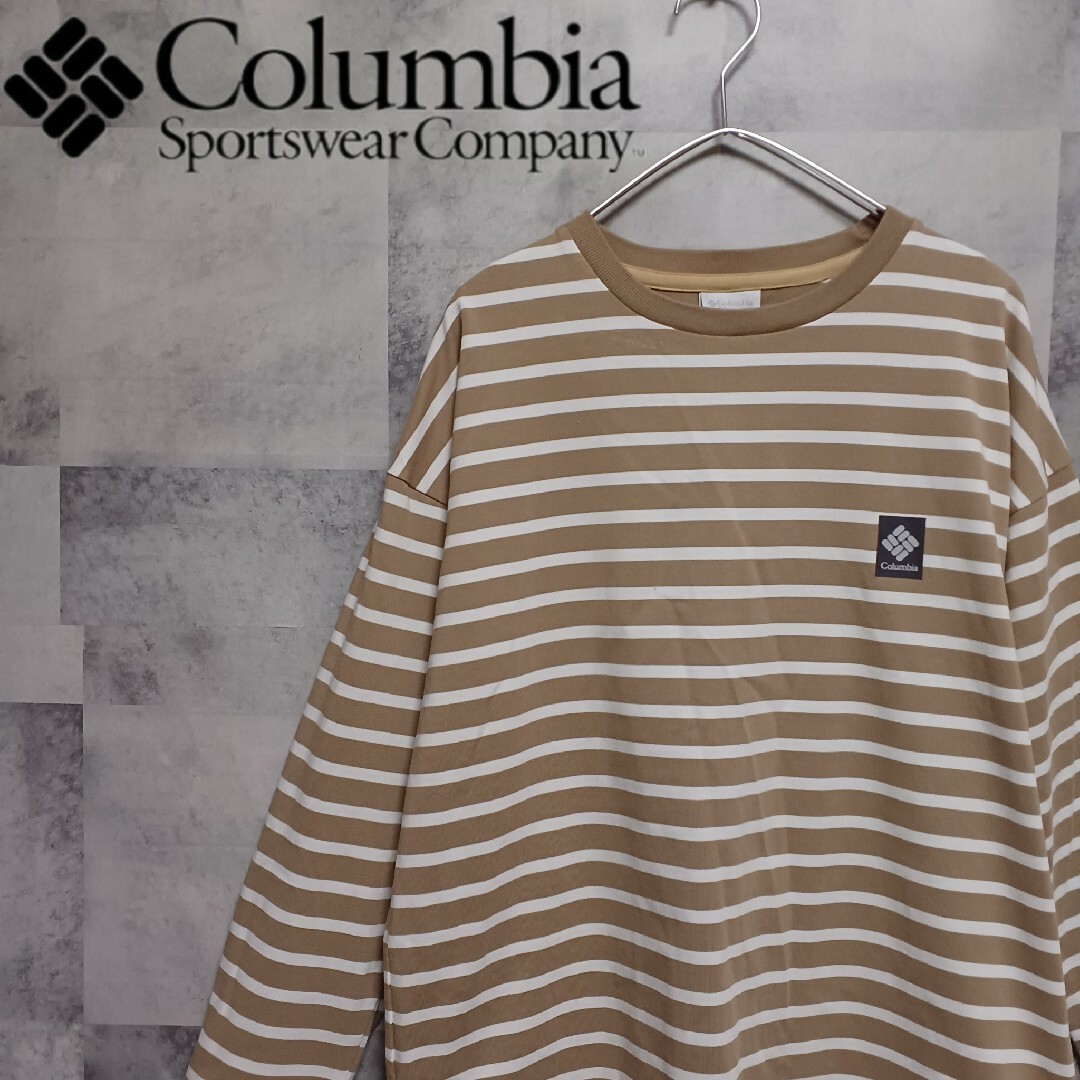 Columbia(コロンビア)の✨美品✨ Columbia コロンビア レディース ロンT ボーダー アウトドア レディースのトップス(Tシャツ(長袖/七分))の商品写真