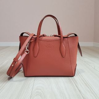 トッズ(TOD'S)のTOD’Sトッズ ハンドバッグ 2way ショルダーバッグ レザー トートバッグ(ショルダーバッグ)