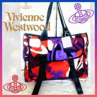 ヴィヴィアンウエストウッド(Vivienne Westwood)の新品 ヴィヴィアンウエストウッド✪カモフラージュ迷彩大容量トートバッグ未使用(トートバッグ)