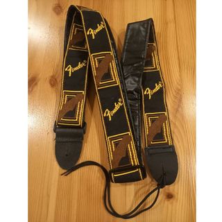 Fender 2 Monogrammed Straps Black/Yello…(ストラップ)