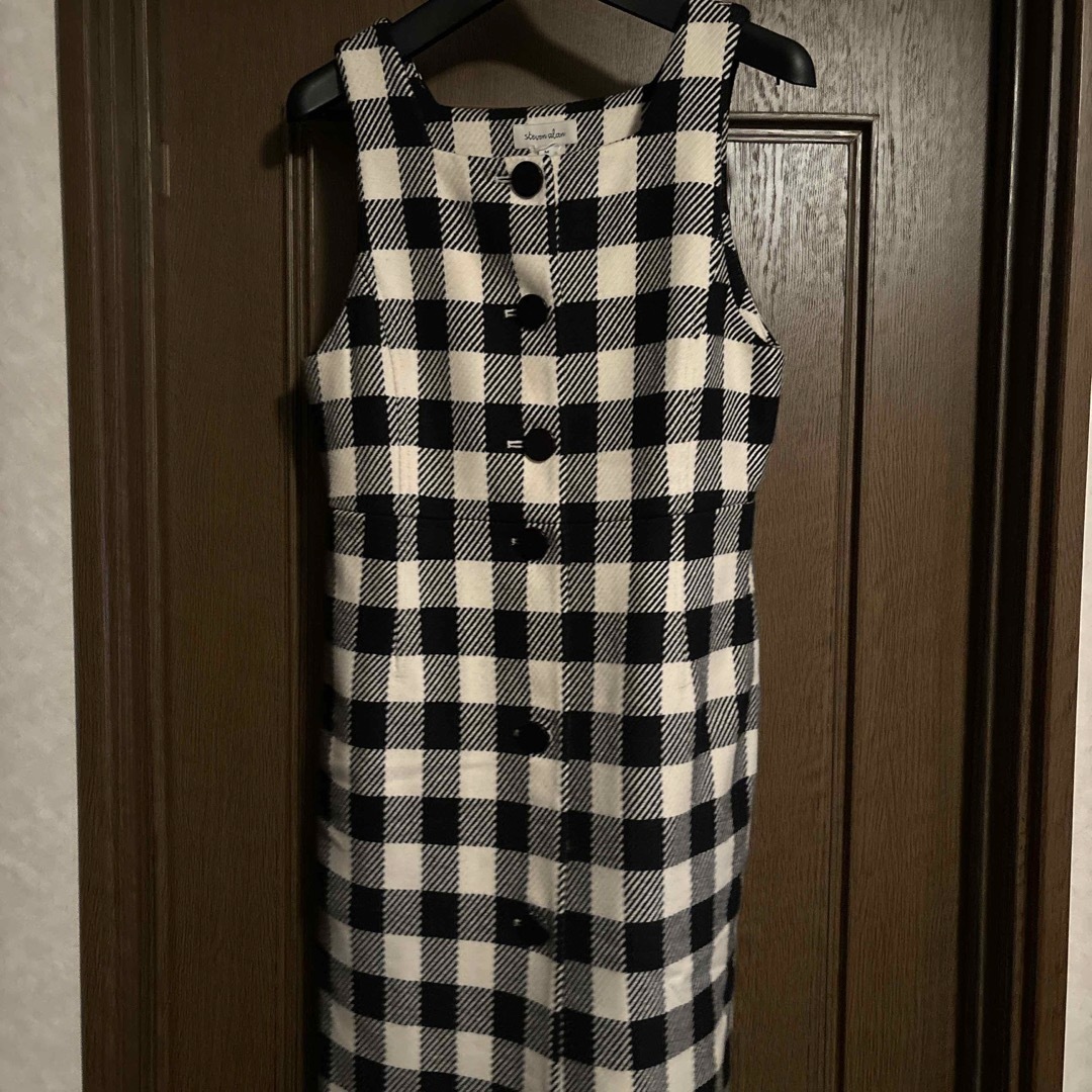 steven alan(スティーブンアラン)の＜Steven Alan＞BLOCK CHECK DRESS/ワンピース レディースのワンピース(ロングワンピース/マキシワンピース)の商品写真