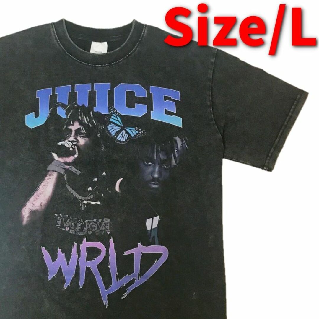 Juice WRLD ヴィンテージ加工 Tシャツ vol.1 ジュースワールド メンズのトップス(Tシャツ/カットソー(半袖/袖なし))の商品写真