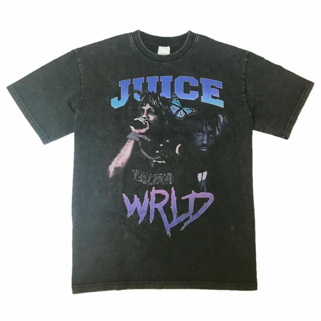 Juice WRLD ヴィンテージ加工 Tシャツ vol.1 ジュースワールド メンズのトップス(Tシャツ/カットソー(半袖/袖なし))の商品写真