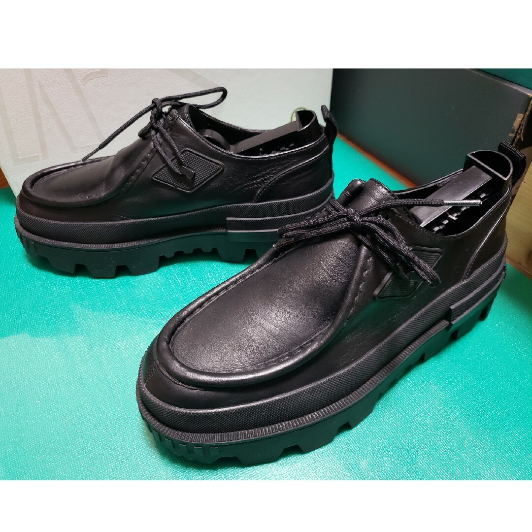 MONCLER(モンクレール)のモンクレール　MONCLER チロリアンシューズ 39 メンズの靴/シューズ(スリッポン/モカシン)の商品写真