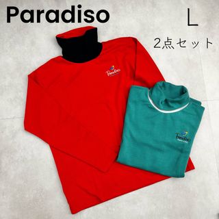 パラディーゾ(Paradiso)の【Paradiso】メンズ パラディーゾ タートル ゴルフウェア インナー(ウエア)