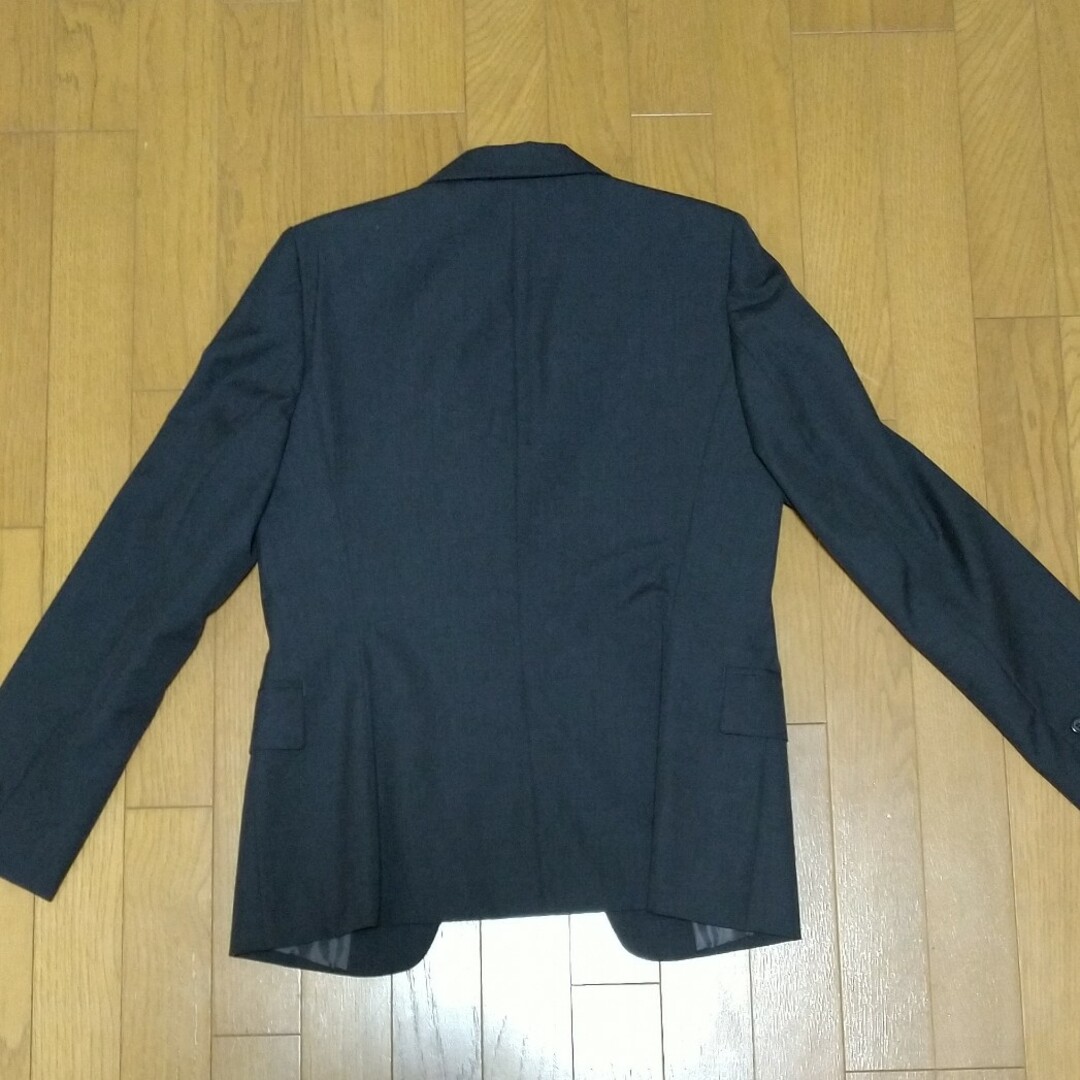 INED(イネド)のINED イネド スーツ セットアップ 黒/ダークグレー系 サイズM/9号相当 レディースのフォーマル/ドレス(スーツ)の商品写真