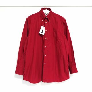 インディヴィジュアライズドシャツ(INDIVIDUALIZED SHIRTS)の新品 INDIVIDUALIZED SHIRTS オーバーサイズ シャツ レッド(シャツ)