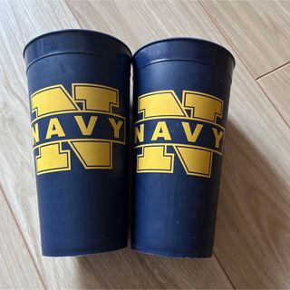 US NAVY フリーカップ　2個　ビアカップ　アメリカ海軍(その他)